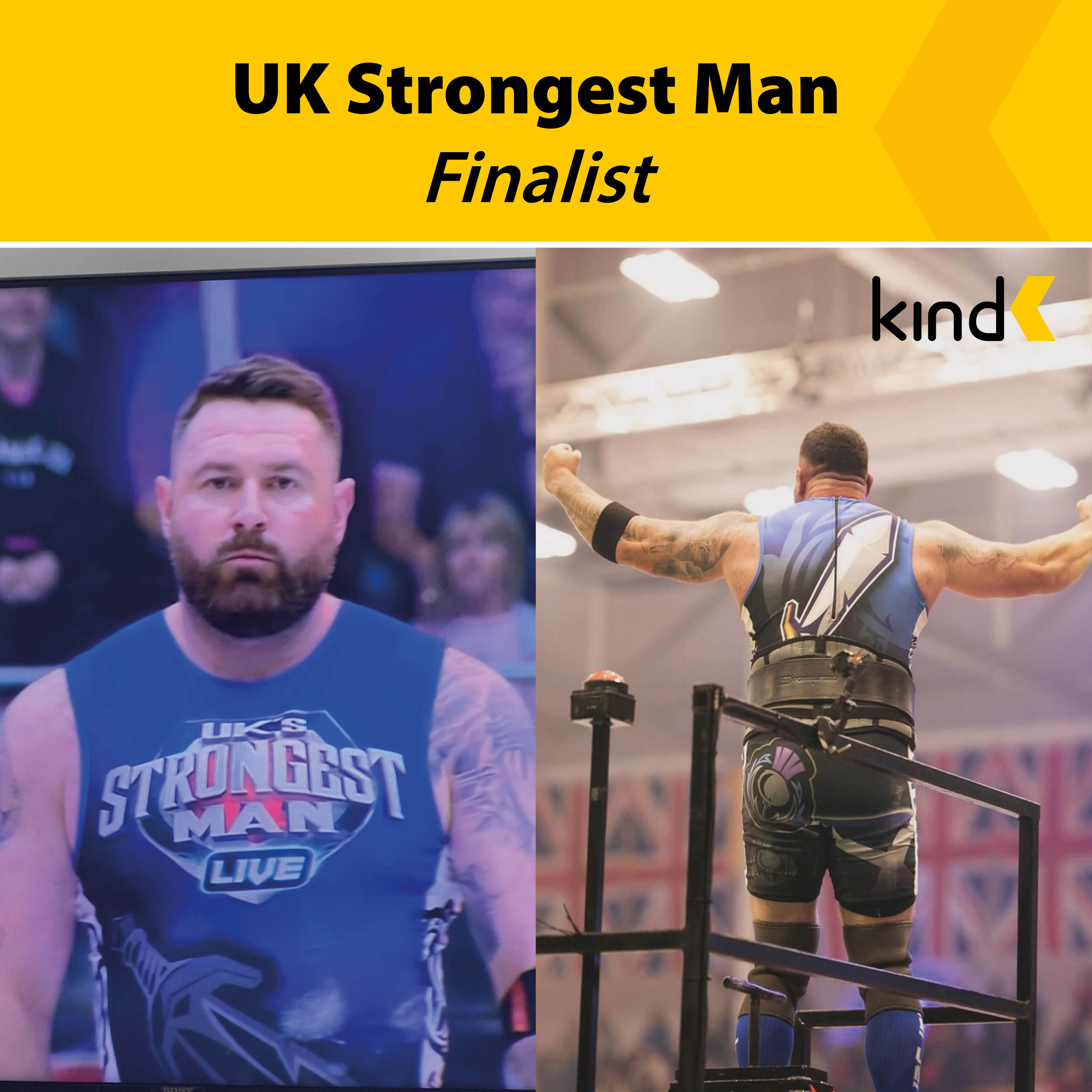 Stephen Jackson UK Strongest Man Finalist