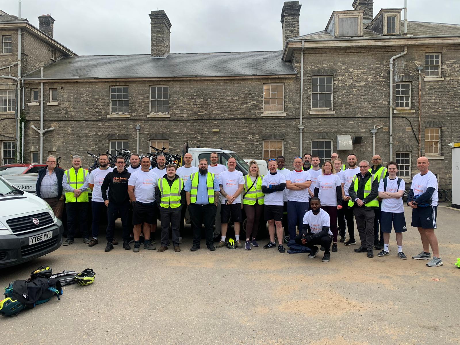 Success for our ‘Team 40 for 40’ charity cyclists image