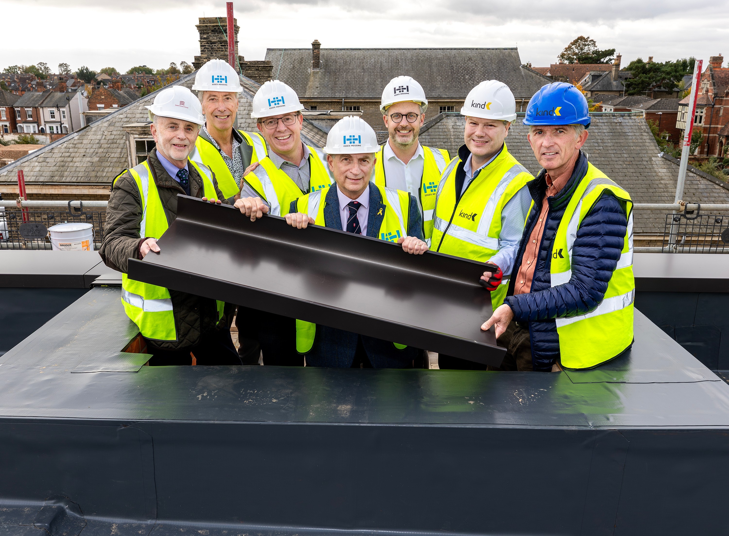 Topping Out ceremony marks a significant milestone at Lexden Gardens image